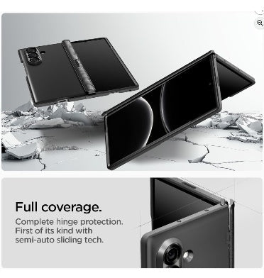 Spigen Samsung Galaxy Z Fold 7 Premium Slim Armor Pro MagSafe Case Black product image 4
