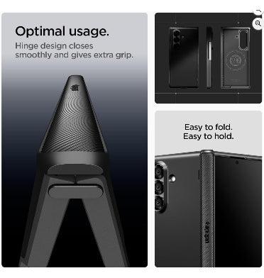 Spigen Samsung Galaxy Z Fold 7 Premium Slim Armor Pro MagSafe Case Black product image 8