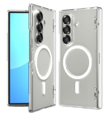 Spigen Samsung Galaxy Z Fold 7 Premium Ultra Hybrid Pro MagSafe Case Clear product image 1
