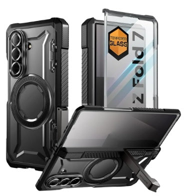 Supcase Samsung Galaxy Z Fold 7 Full Body Rugged Protective MagSafe Case Black product image 1