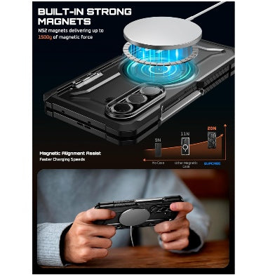 Supcase Samsung Galaxy Z Fold 7 Full Body Rugged Protective MagSafe Case Black product image 4