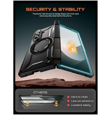 Supcase Samsung Galaxy Z Fold 7 Full Body Rugged Protective MagSafe Case Black product image 6