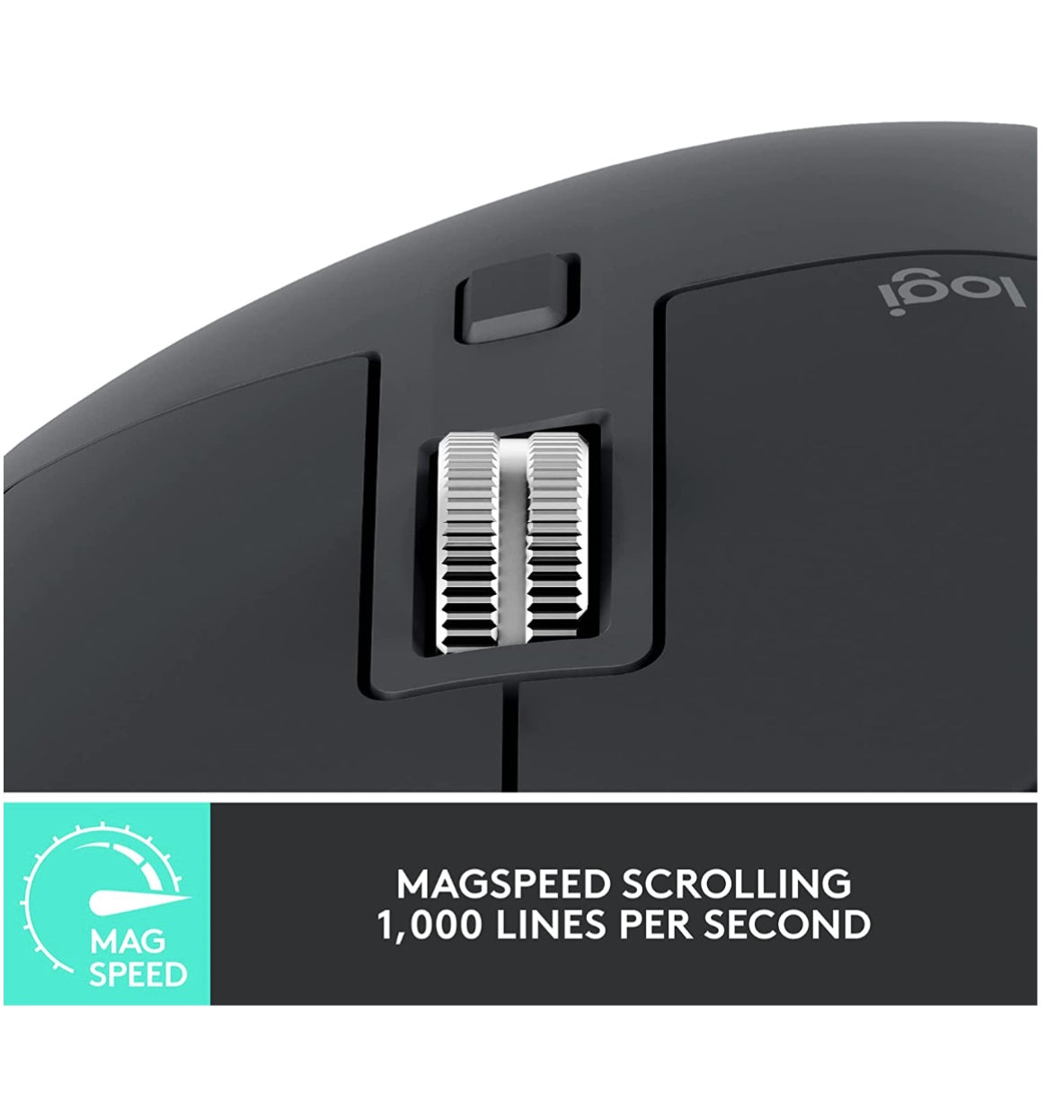 Logitech Mx Master 3s Wireless Mouse Graphite product image 4