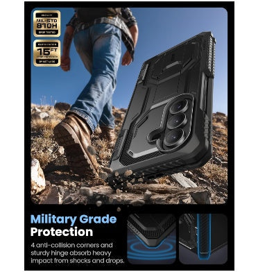 I-Blason Samsung Galaxy Z Fold 7 Premium Full Body Armorbox Protective Bumper Case Black product image 6