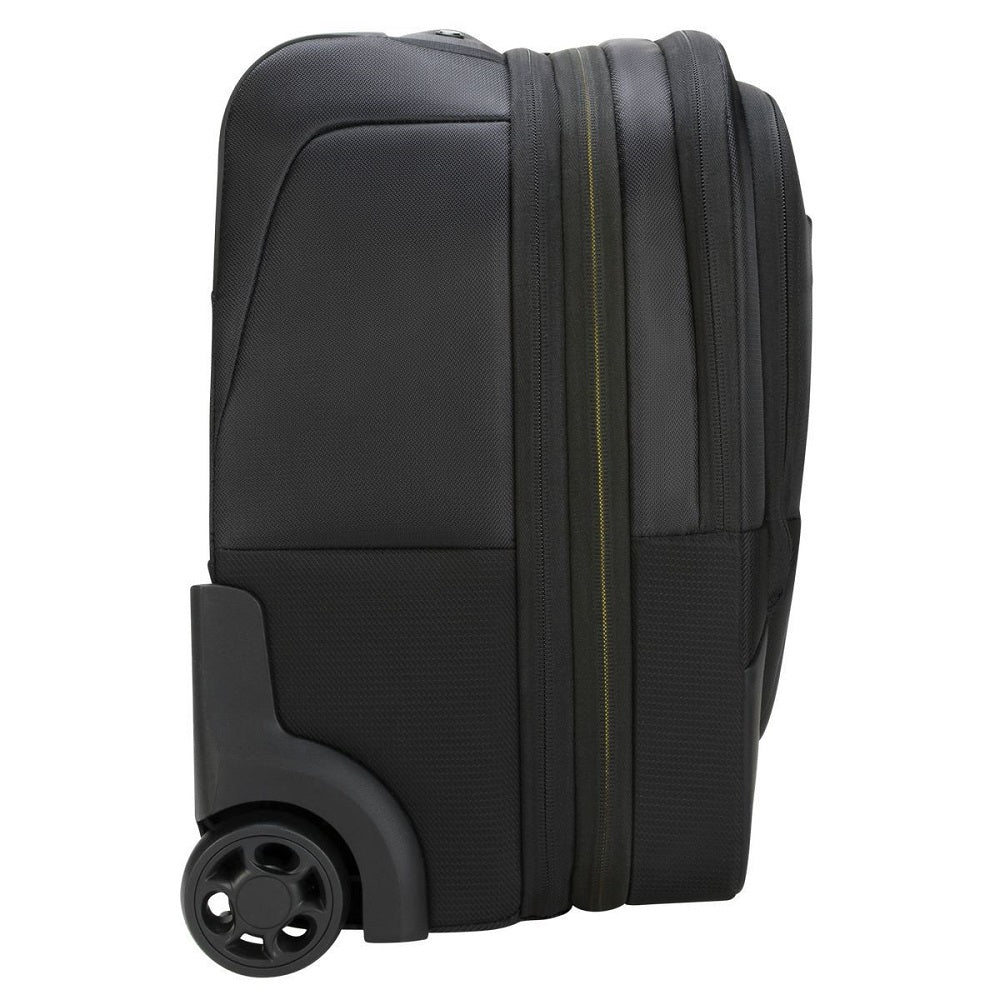 Targus CityGear 15-17.3″ Roller Laptop Case – Black (TCG717GL) — in use