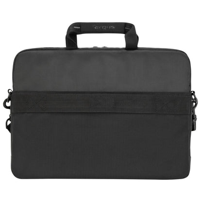Targus CityGear 11.6″ Slim Topload Laptop Case – Black (TSS865GL) — front view