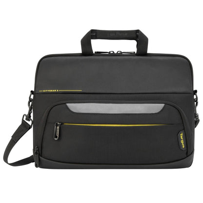 Targus CityGear 11.6″ Slim Topload Laptop Case – Black (TSS865GL) — in use