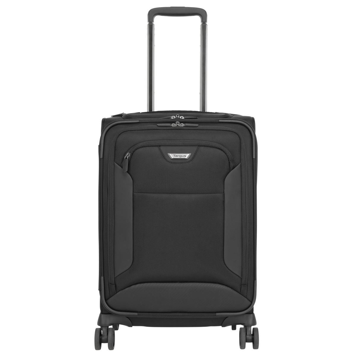 Targus Corporate Traveller 15.6″ 4-Wheeled Roller – Black (CUCT04R) — front view