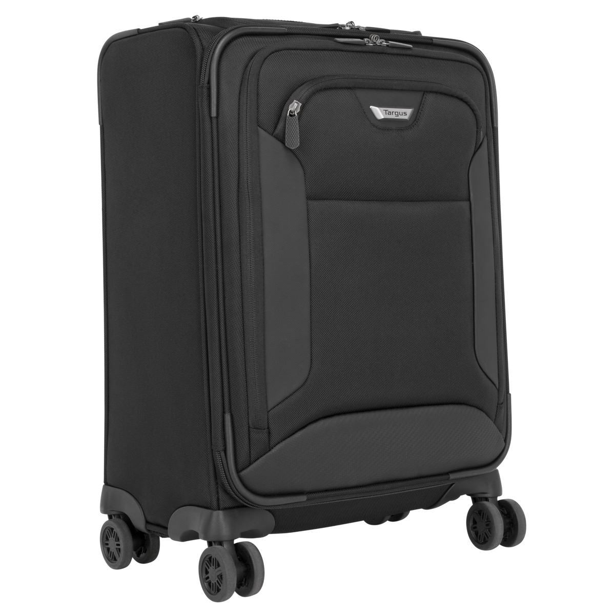 Targus Corporate Traveller 15.6″ 4-Wheeled Roller – Black (CUCT04R) — rear view
