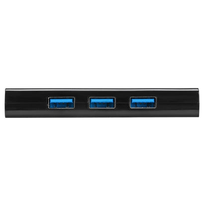 Targus USB 3.0 7-Port Powered Hub – Black (ACH225EU) — side view