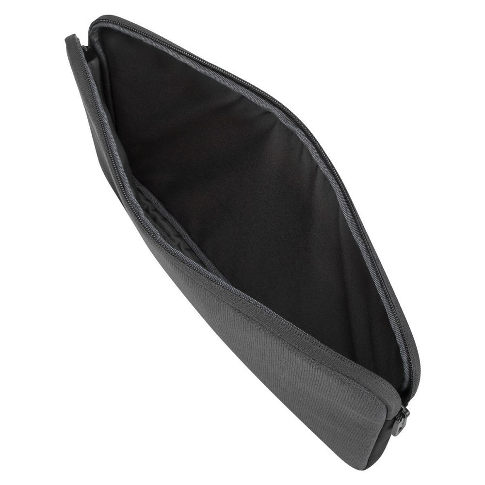 Targus Cypress 13-14” Sleeve with EcoSmart – Grey (TBS64602GL) — rear view