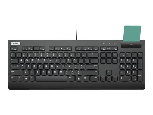 Lenovo Preferred Pro II USB Black Keyboard (4X30M86918) — front view