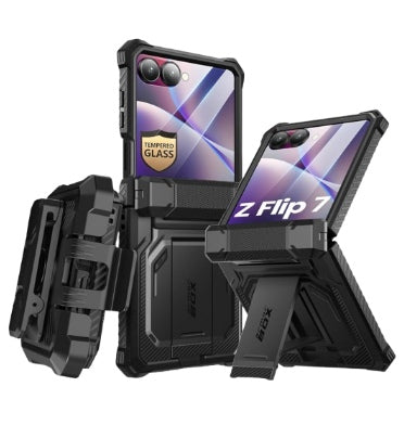 I-Blason Samsung Galaxy Z Flip 7 Premium Full Body Armorbox Protective Case Black product image 1
