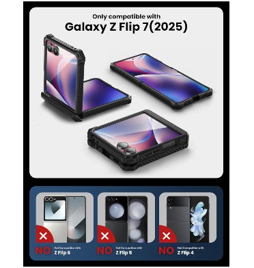 I-Blason Samsung Galaxy Z Flip 7 Premium Full Body Armorbox Protective Case Black product image 2