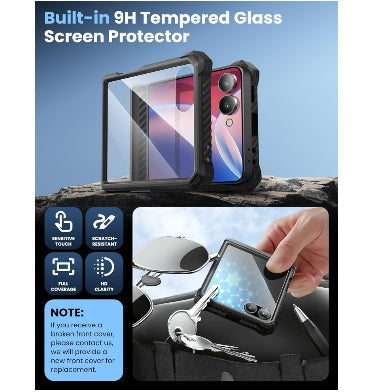 I-Blason Samsung Galaxy Z Flip 7 Premium Full Body Armorbox Protective Case Black product image 4