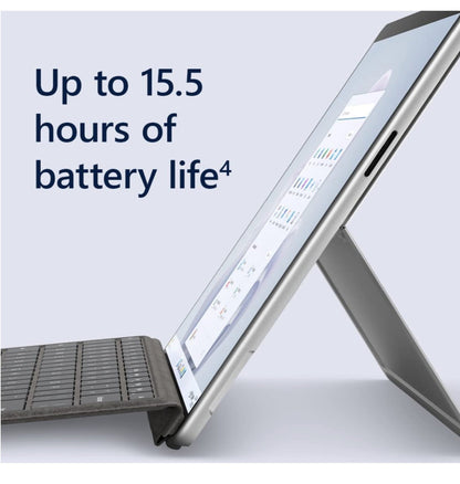Microsoft Surface Pro 9 I7 512gb/16gb Platinum — in use