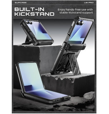 Supcase Samsung Galaxy Z Flip 7 Premium Full Body Protective Case Black product image 4