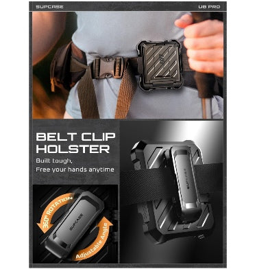 Supcase Samsung Galaxy Z Flip 7 Premium Full Body Protective Case Black product image 7