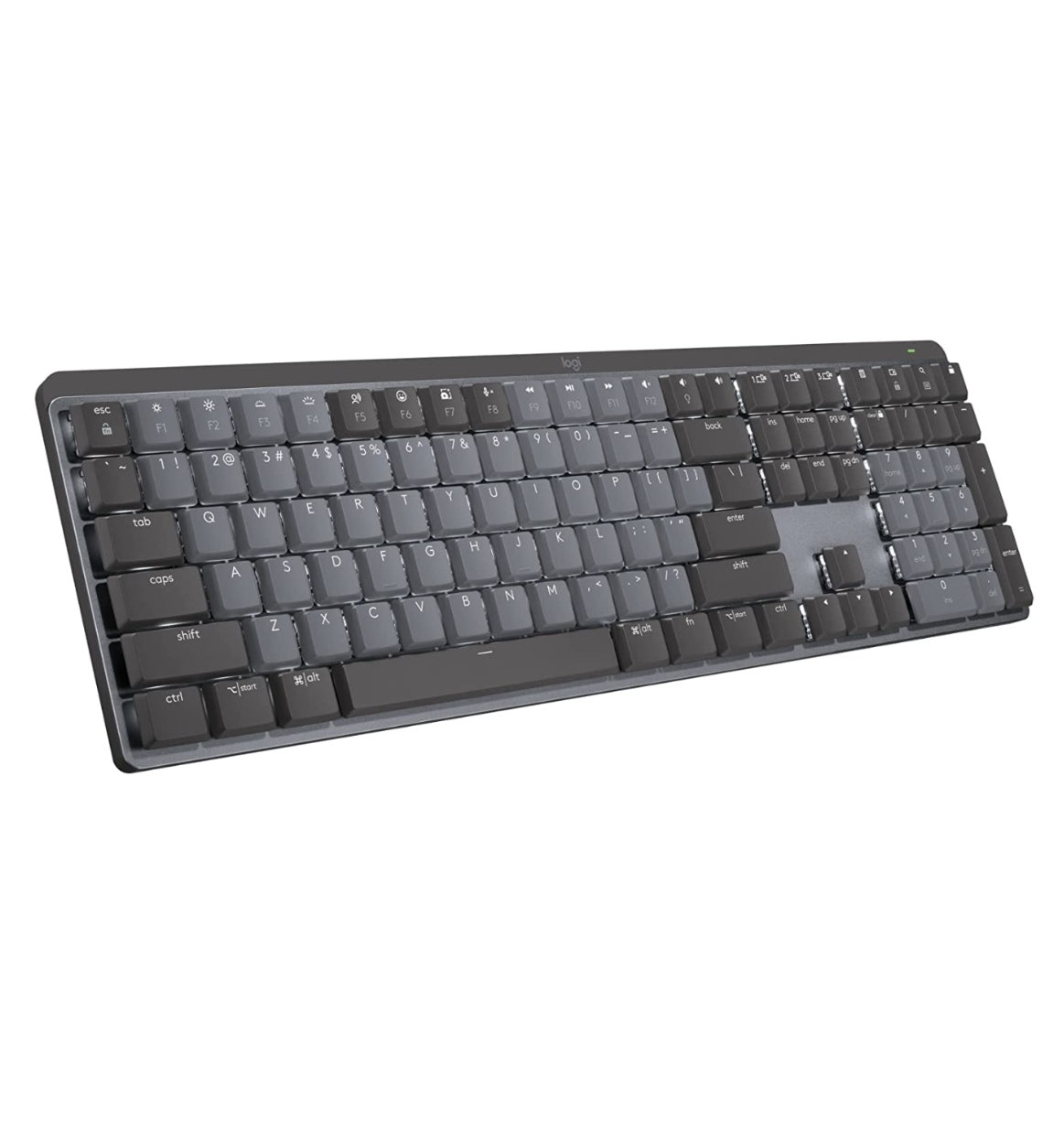 Logitech Mx Mechanical Wireless Illuminated Performance Keyboard Tactile/Quiet Edition Graphite product image 1
