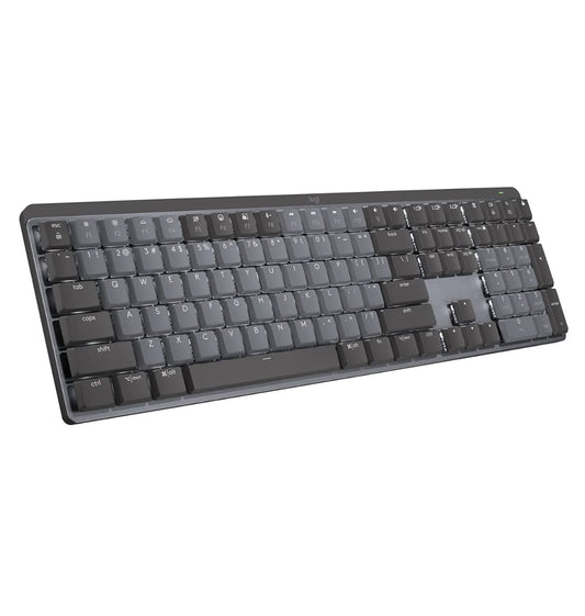 Logitech Mx Mechanical Wireless Illuminated Performance Keyboard Clicky Edition Graphite product image 1
