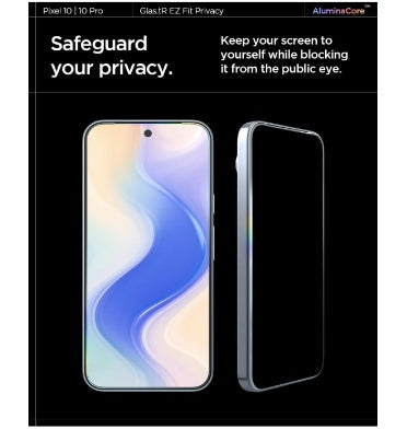 Spigen Google Pixel 10 / 10 Pro Premium Tempered Glass Screen Protector - Privacy 2pk product image 2