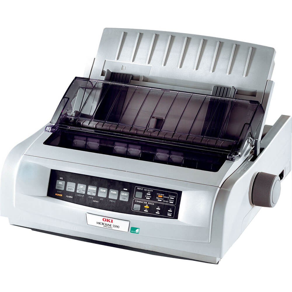OKI ML5590 24-Pin Dot Matrix Printer (01308801) image 1