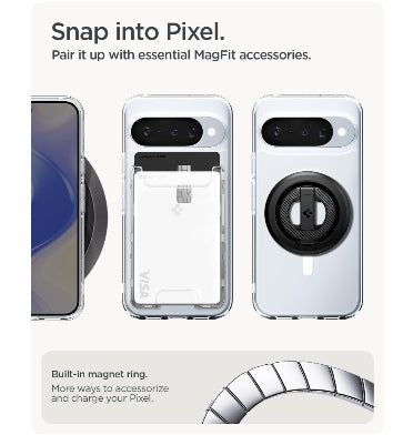 Spigen Google Pixel 10 / 10 Pro Premium Slim Ultra Hybrid MagSafe Case Clear product image 8