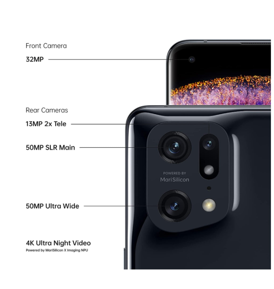 Oppo Find X5 Pro 256gb/12gb RAM Dual SIM Ceramic White product image 7