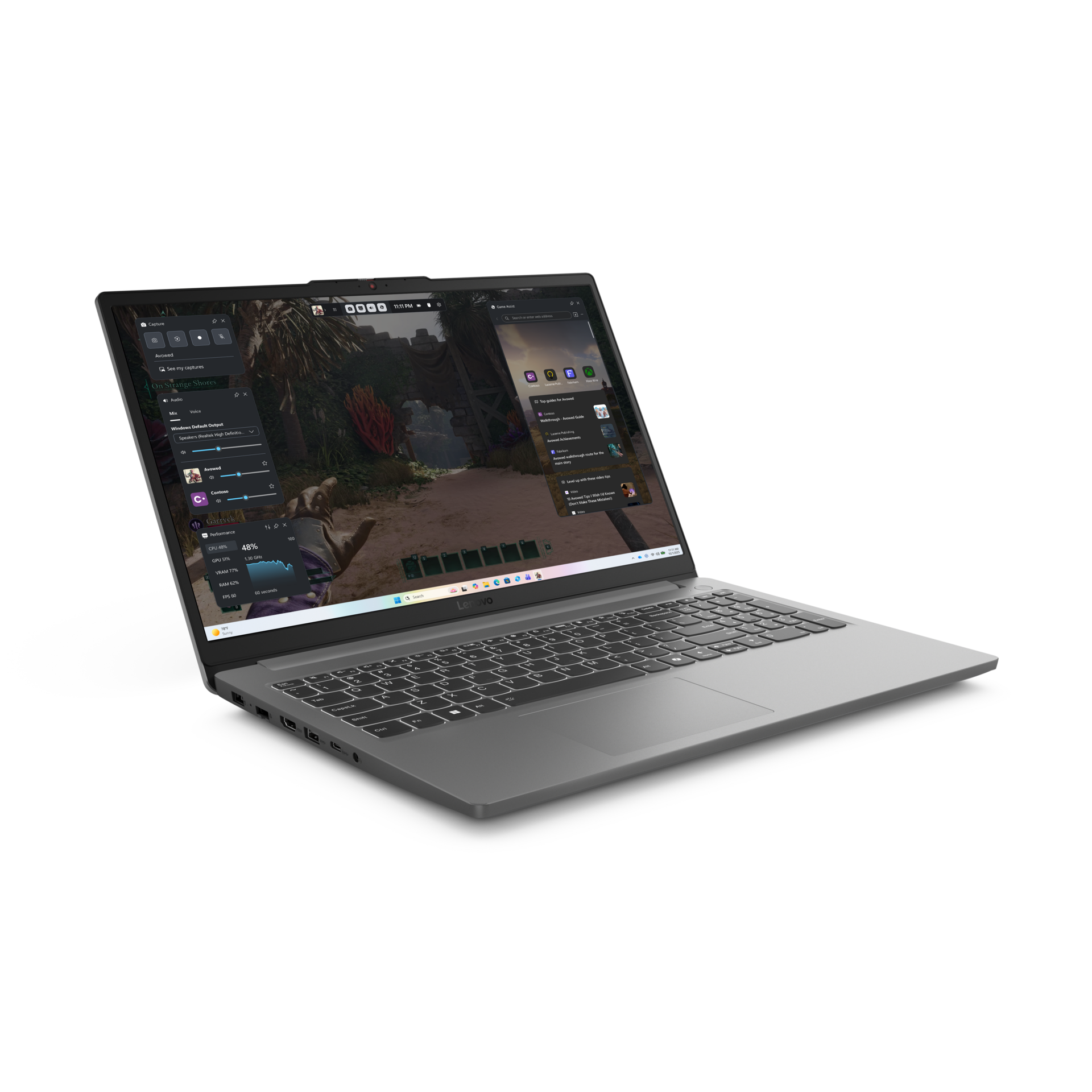 Lenovo LOQ 15 Ryzen 7 170 16GB RAM & 512GB SSD RTX 3050 Gaming Laptop laptop image 5