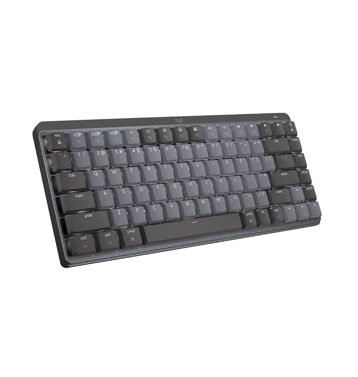 Logitech Mx Mechanical Mini Wireless Illuminated Keyboard Clicky Edition Graphite product image 1