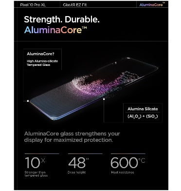 Spigen Google Pixel 10 Pro Xl Premium Tempered Glass Screen Protector - Privacy 2pk product image 3