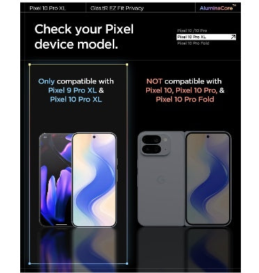 Spigen Google Pixel 10 Pro Xl Premium Tempered Glass Screen Protector - Privacy 2pk product image 7