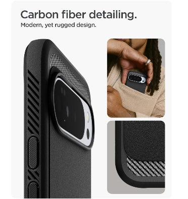 Spigen Google Pixel 10 Pro Xl Premium Rugged Armor MagSafe Case Black product image 5