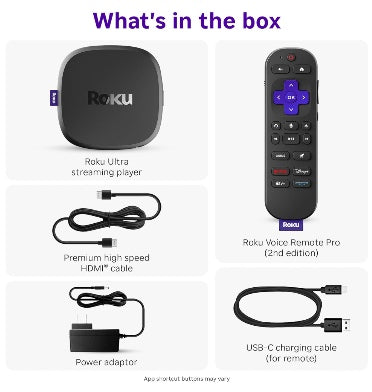 Roku Ultra 4k Streaming Media Player 4850r (2024) product image 8