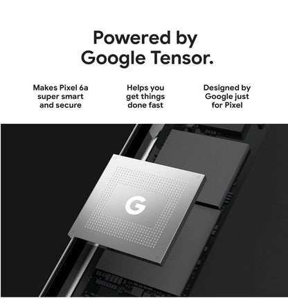 Google Pixel 6a 128gb/6gb Chalk — front view