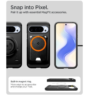 Spigen Google Pixel 10 Pro Xl Premium Tough Armor MagSafe Case Black product image 8