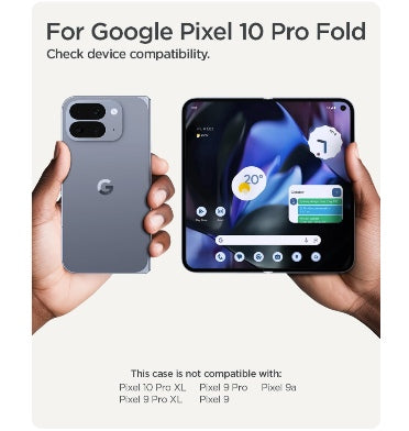 Spigen Google Pixel 10 Pro Fold Premium Slim Armor Pro MagSafe Case Black product image 3