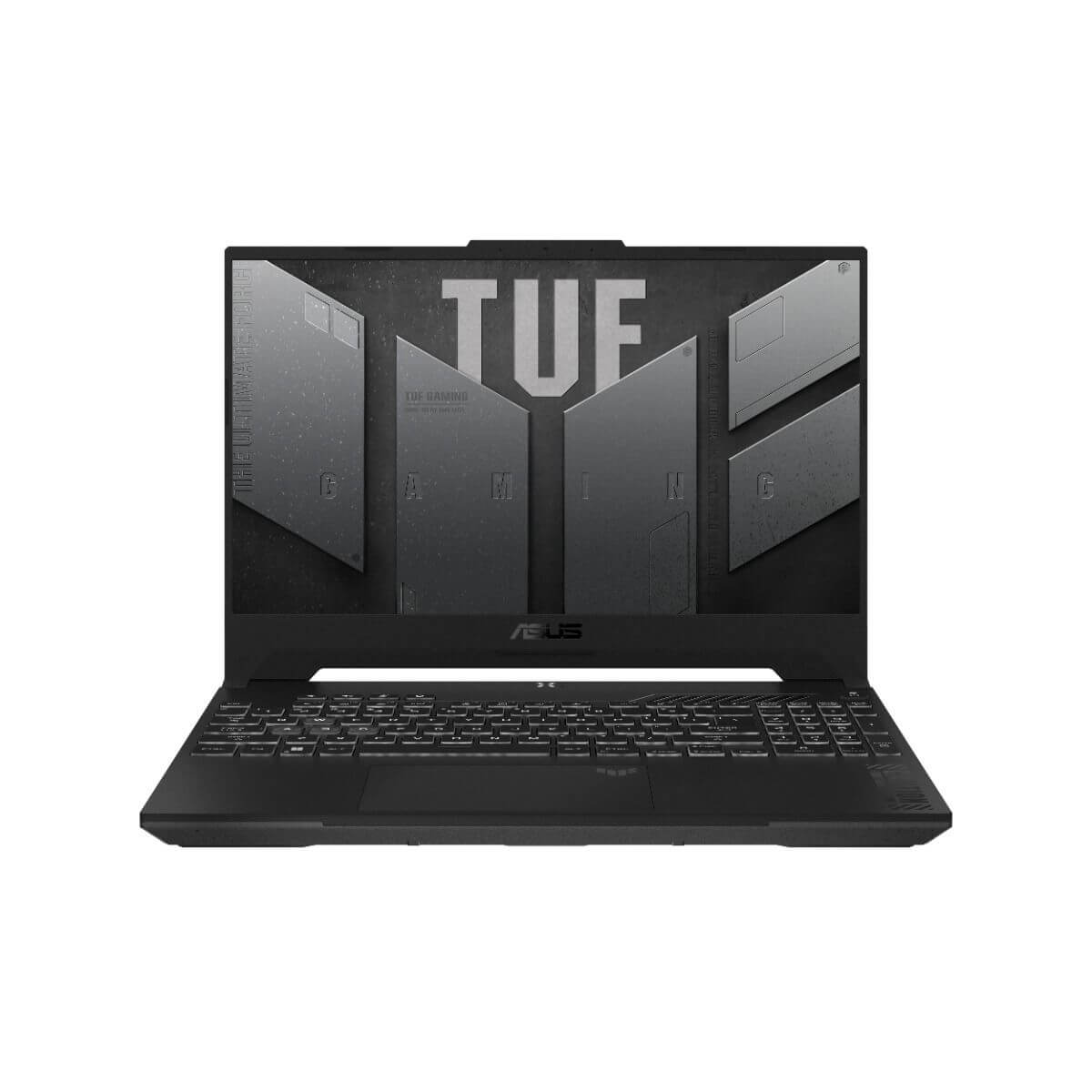 ASUS TUF Gaming F15 FX507ZU4 Notebook PC – Core i7-12700H / 15.6″ FHD / 8GB RAM / 512GB SSD / NVIDIA RTX 4050 6GB / Win 11 Home / Mecha Grey (FX507ZU4-I78512G1W) image 1