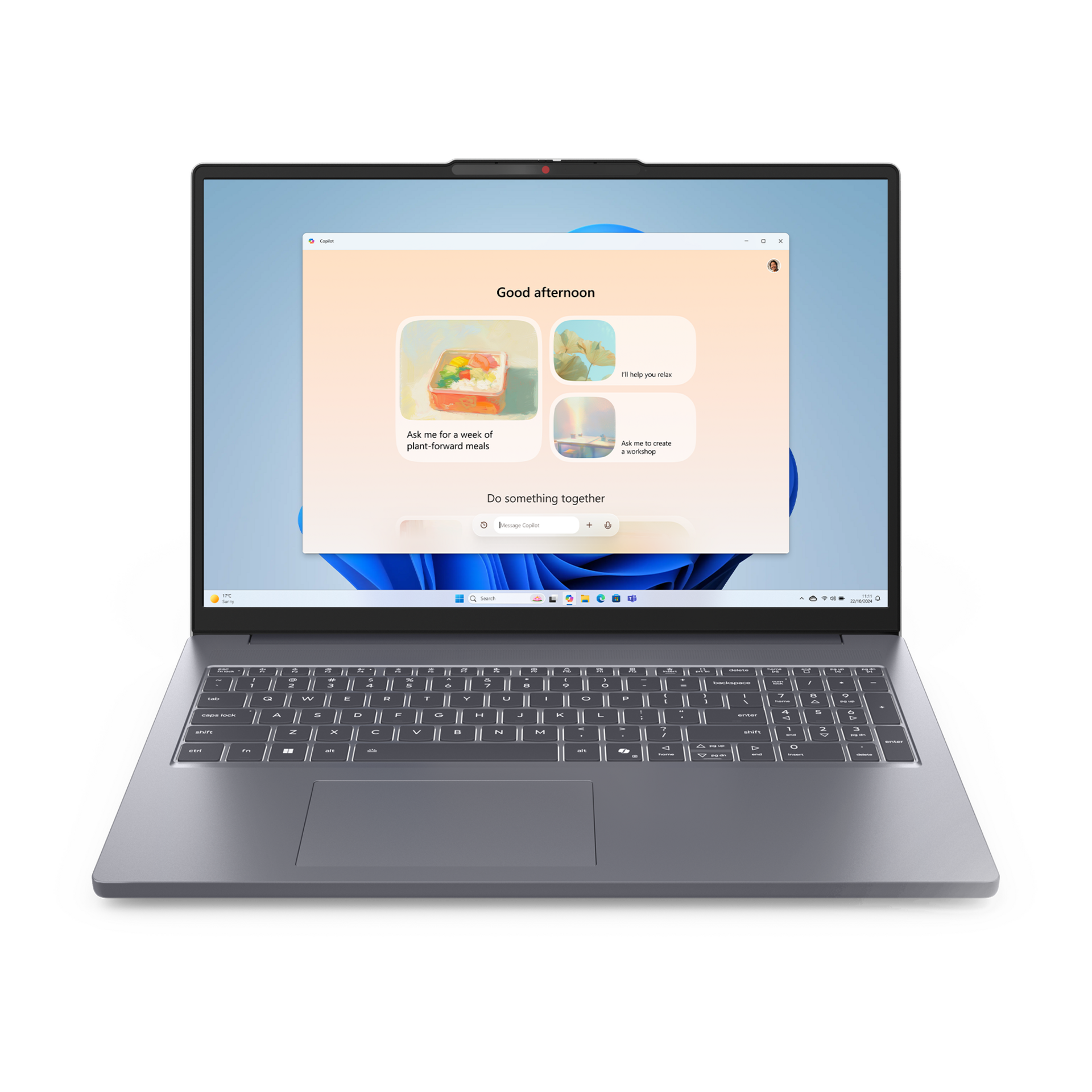 Lenovo IdeaPad 3 Intel Core i7 13620H 16GB RAM 512GB SSD Laptop Grey laptop image 1
