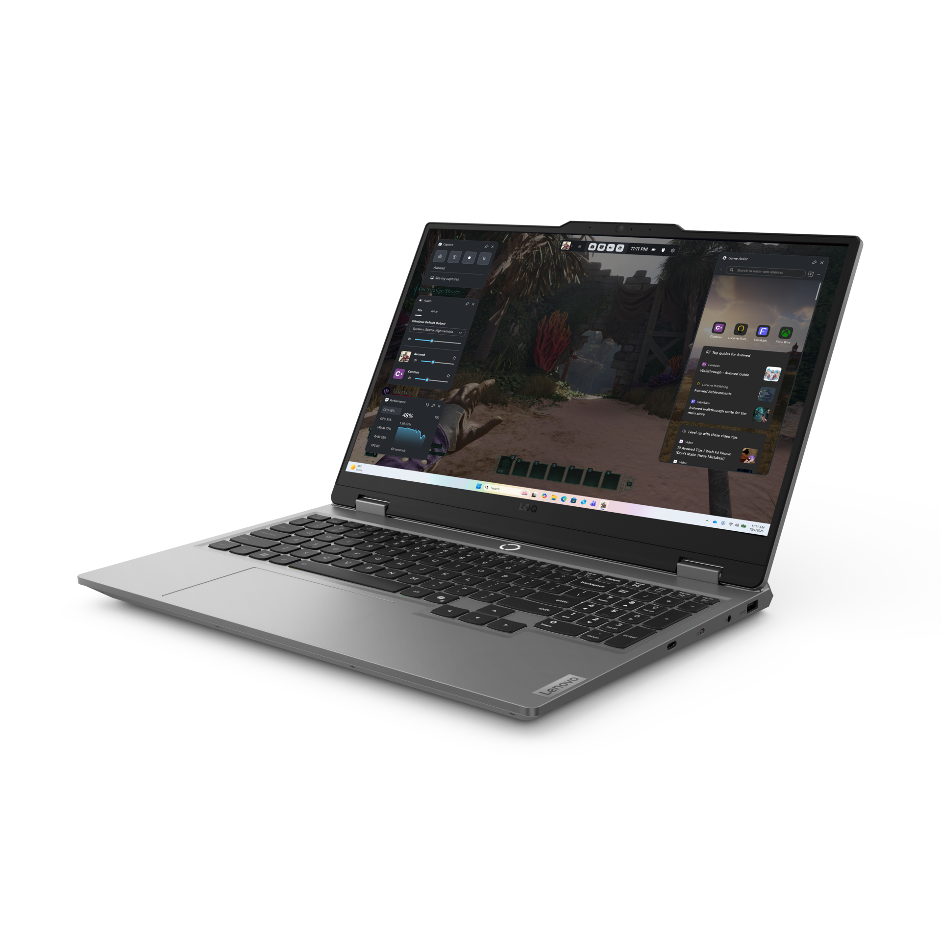 Lenovo LOQ 15 Intel Core i7 14700HX 16GB RAM & 512GB SSD RTX 5050 Laptop laptop image 4