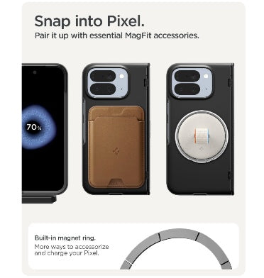 Spigen Google Pixel 10 Pro Fold Premium Slim Armor Pro MagSafe Case Black product image 8