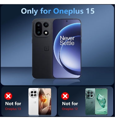 Oneplus 15 Premium Slim MagSafe Translucent Bumper Case Matte Black product image 6