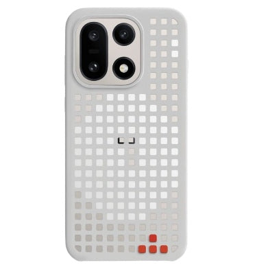 Oneplus 15 Hole Pattern Magnetic Case Gray product image 1