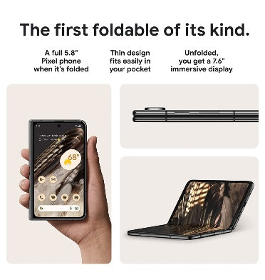 Google Pixel Fold 256gb/12gb Obsidian product image 4