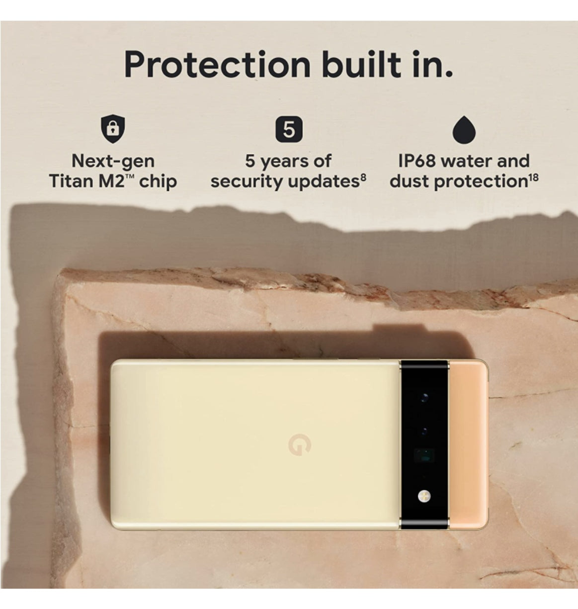 Google Pixel 6 Pro 256gb/12gb Cloudy White product image 6