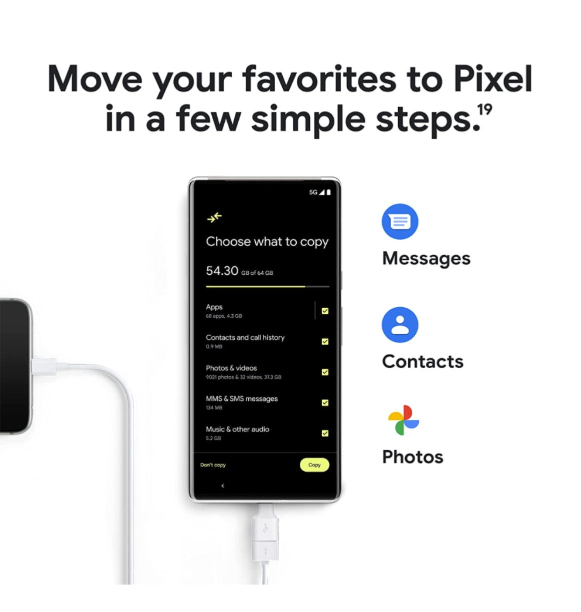 Google Pixel 6 Pro 256gb/12gb Cloudy White product image 7