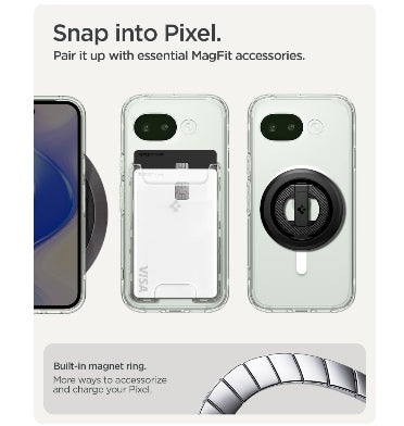 Spigen Google Pixel 10a Premium Slim Ultra Hybrid MagSafe Case Clear product image 9