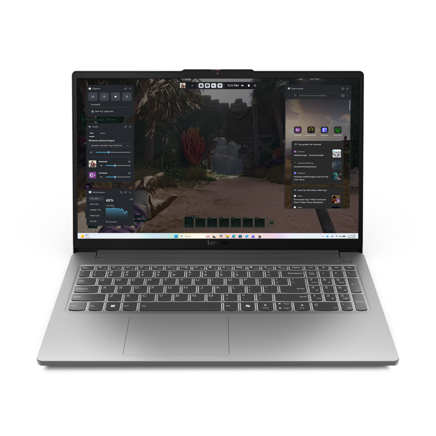 Lenovo LOQ 15 Ryzen 7 170 16GB RAM & 512GB SSD RTX 3050 Gaming Laptop laptop image 1