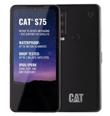 Cat S75 128gb/6gb Dual SIM Black product image 1