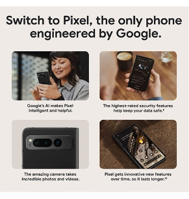 Google Pixel Fold 256gb/12gb Obsidian product image 10